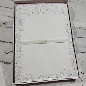 Hallmark Stationary Vintage Boxed Lavender Floral New
